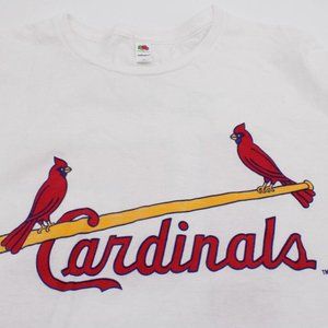 Tim McCarver #15 Cardinals White Shirt Size XL